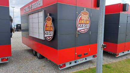 Zdjęcie przedmiotu: AM AM KEBAB FOOD TRAILER Niewiad&oacute;w B3500
