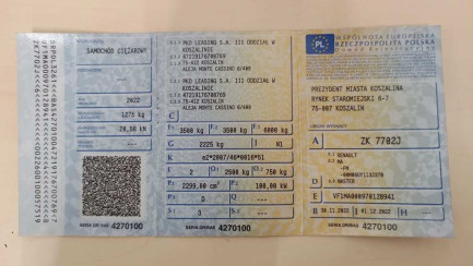 Zdjęcie przedmiotu: Renault Master FWD 2.3 dCi E6d 3.5t L3H3 Pack Clim