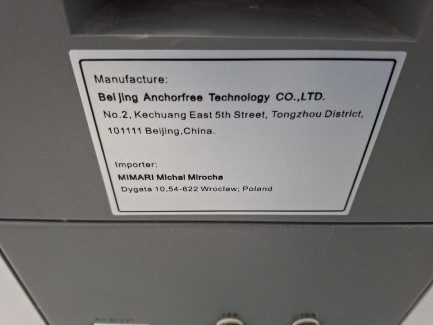 Zdjęcie przedmiotu: Urządzenie kosmetyczne Beijing Anchorfree Technology Co. MIMARI MAGNIFICO II PREMIUM