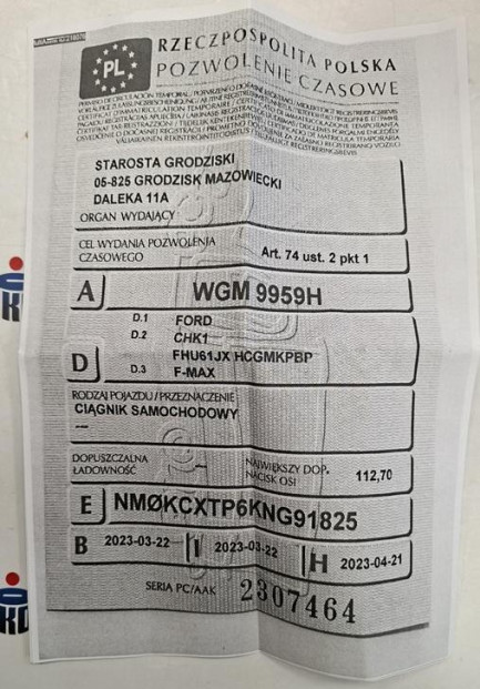 Zdjęcie przedmiotu: Ford F-MAX 500 12.7 TDCi E6d 18.0t