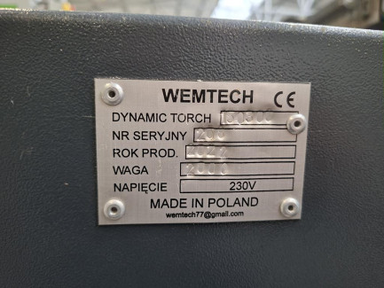 Zdjęcie przedmiotu: WEMTECH DT 150/300 WENT SERVO plasma cutter