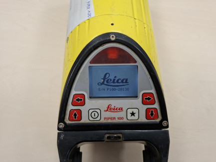 Zdjęcie przedmiotu: The LEICA PIPER 100 pipe laser is used for pipe laying, sanitary network construction, and grade control.