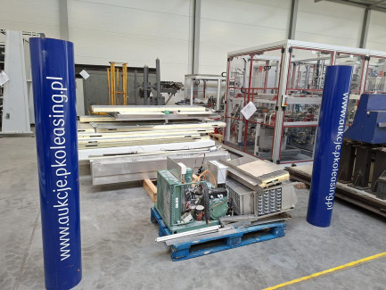 Zdjęcie przedmiotu: COMPONENTS OF A COLD STORAGE UNIT WITH A LILLNORD REFRIGERATION UNIT
