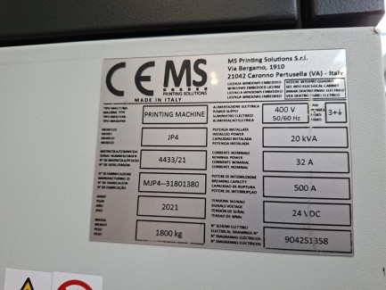 Zdjęcie przedmiotu: Цифровий тканинний принтер MS JP4