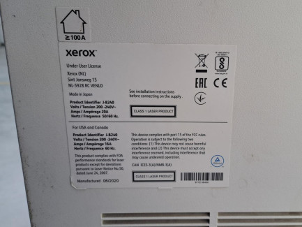 Zdjęcie przedmiotu: XEROX VERSANT 180 printing system