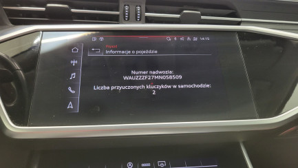 Zdjęcie przedmiotu: Audi A6 35 TDI mHEV S tronic Oświadczenie o utracie DR