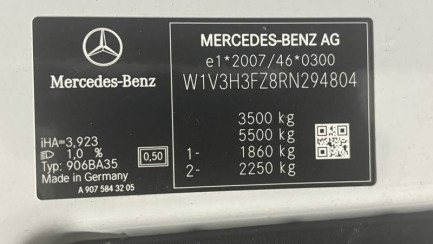 Zdjęcie przedmiotu: MERCEDES-BENZ/BMB SPRINTER E6e 3.5t Base Aut.