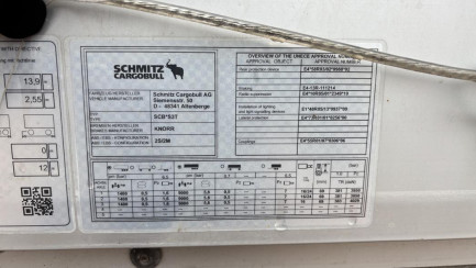 Zdjęcie przedmiotu: SCHMITZ SCS 24 35.0t Dropside
