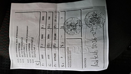 Zdjęcie przedmiotu: Fiat Ducato L3H2 Oświadczenie o utracie DR