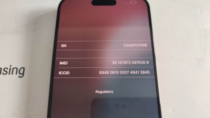 Zdjęcie przedmiotu: Telefon / Smartfon Apple iPhone 15 Pro Max 1TB Blue Titanium kod prod. MU7K3PX-A