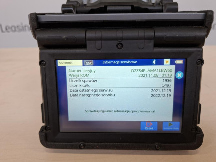 Zdjęcie przedmiotu: FUJIKURA 90S+ Fiber Optic Splicer with CT-50 Cutter
