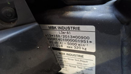 Zdjęcie przedmiotu: YAMAHA YZF-R 125 Заява про втрату реєстраційного свідоцтва