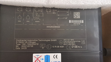 Zdjęcie przedmiotu: VDO digital tachograph version G2V2