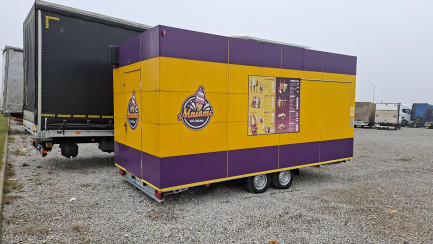 Zdjęcie przedmiotu: PRZYCZEPA GASTRONOMICZNA ZP TRAILERS ZP352