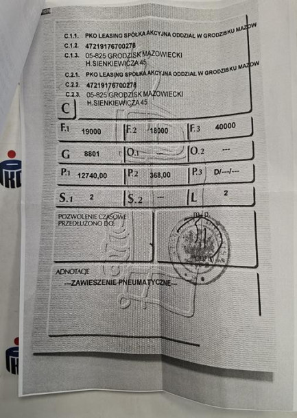 Zdjęcie przedmiotu: Ford F-MAX 500 12.7 TDCi E6d 18.0t