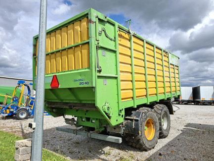 Zdjęcie przedmiotu: Przyczepa rolnicza objętościowa JOSKIN SILO-SPACE 20/40 (SILO-CARGO40)