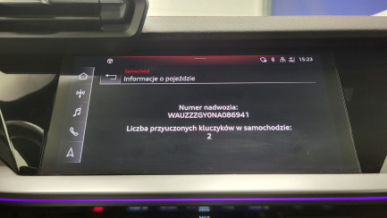 Zdjęcie przedmiotu: Audi S3 TFSI Quattro S tronic Oświadczenie o utracie DR