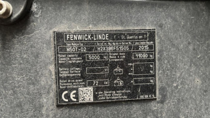 Zdjęcie przedmiotu: Дизельний вилковий навантажувач Linde H50T-02