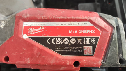 Zdjęcie przedmiotu: Milwaukee M18 ONEFHX-552X Demolition Hammer