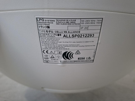 Zdjęcie przedmiotu: LPG CELLU M6 ALLIANCE medical device for the regeneration and stimulation of skin tissues.