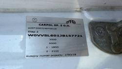 Zdjęcie przedmiotu: OPEL/CARPOL MOVANO 2.3 CDTI E6 3.5t L3H1