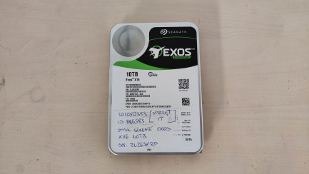 Жорсткий диск Seagate Exos X16 10 ТБ 3,5-дюймовий SATA III (ST10000NM001G)