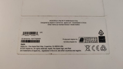 Zdjęcie przedmiotu: Tablet Apple iPad 10.2'' 64GB Wi-Fi (9. gen.) (gwiezdna szarość) kod producenta: MK2K3FD/A + Apple Pencil (2. generacja) Kod producenta: MU8F2ZM/A