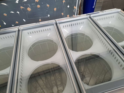 Zdjęcie przedmiotu: Refrigerated display cases for ice cream IFI S.p.A. TAVULLIA PANORAMA 12F DL – 2 pcs.