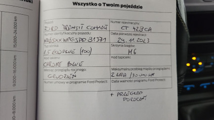 Zdjęcie przedmiotu: Ford Transit Connect 1.5 EcoBlue Euro 6 1498ccm - 100KM L2 Trend