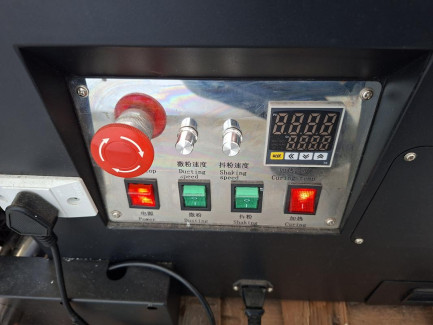 Zdjęcie przedmiotu: EPSON STYLUS PRO 4880 (K122A) DTF printer + automatic DTF powder applicator and dryer