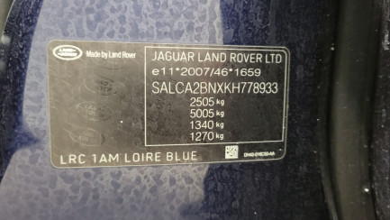 Zdjęcie przedmiotu: LAND ROVER Discovery Sport 2.0 TD4 SE aut
