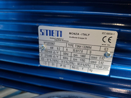 Zdjęcie przedmiotu: Гідравлічний брикетувальний прес POR OSCAR потужністю 9,3 кВт