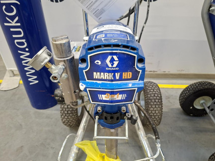 Zdjęcie przedmiotu: Agregat malarsko-szpachlarski GRACO MARK V STANDARD + Zbiornik na materiał GRACO 287987