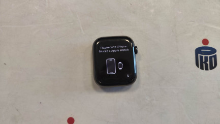 Zdjęcie przedmiotu: Zegarek / Smartwatch Apple Watch 7 45mm GPS + Cellular stal nierdzewna w kolorze mocnego grafitu z bransoletą mediolańską w kolorze mocnego grafitu kod prod. MKL33WB/A