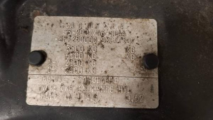 Zdjęcie przedmiotu: Fiat Ducato 35 2.3 M-jet E6 3.5t L4H2 Oświadczenie o utracie DR