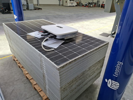 Zdjęcie przedmiotu: Elements of a photovoltaic installation with a capacity of 9.9 kWp