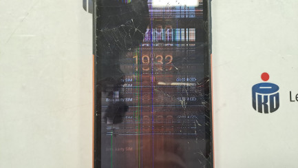 Zdjęcie przedmiotu: Смартфон MYPHONE Hammer Construction 2 5G Thermal 8/256GB 6.58" 120Hz Чорний та помаранчевий