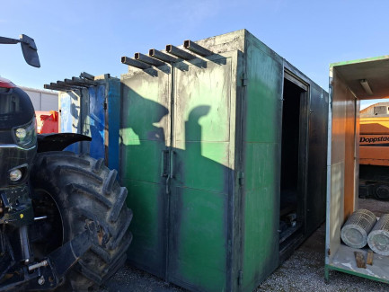 Zdjęcie przedmiotu: Елементи лінії термічного порошкового фарбування WOLMAL + Система ручного нанесення порошкової фарби з вібраційним столом Nordson ENCORE LT – 2 шт.