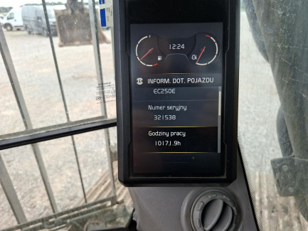 Zdjęcie przedmiotu: KOPARKA GĄSIENICOWA VOLVO EC250EL