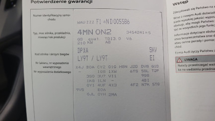Zdjęcie przedmiotu: Audi Q8 50 TDI Quattro