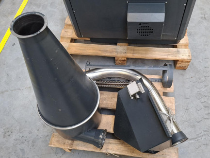 Zdjęcie przedmiotu: 7.5KW SHINI SG-2336-CE plastic mill with DS 23/30 dust separator