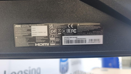 Zdjęcie przedmiotu: Zestaw komputerowy: Komputer stacjonarny Intel Core i5-12400F, RTX 5060, 32GB, 2TB M2, WIN 11 Pro + Monitor LED 27" AOC 27G4X + Słuchawki + Klawiatura  + Myszka 