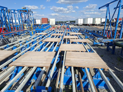 Zdjęcie przedmiotu: Automated production line for precast concrete elements manufactured using casting molds &ndash; Mikon Maszyny Sp. z o.o.