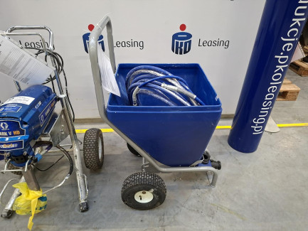 Zdjęcie przedmiotu: Agregat malarsko-szpachlarski GRACO MARK V STANDARD + Zbiornik na materiał GRACO 287987