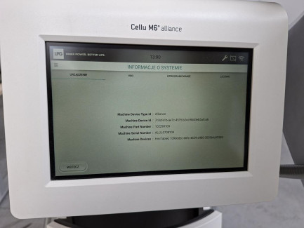 Zdjęcie przedmiotu: LPG medical device CELLU M6 ALLIANCE