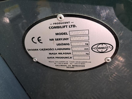 Zdjęcie przedmiotu: Wózek widłowy wielokierunkowy Combilift CB 2500