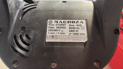 Zdjęcie przedmiotu: Bruzdownica MACROZA ENAR M95