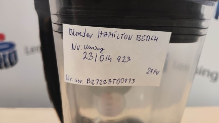 Zdjęcie przedmiotu: HAMILTON BEACH HBB 255 RIO blender