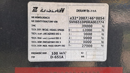 Zdjęcie przedmiotu: ZASŁAW D-651A