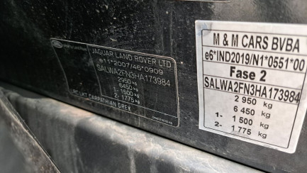 Zdjęcie przedmiotu: RANGE ROVER Sport Oświadczenie o utracie DR